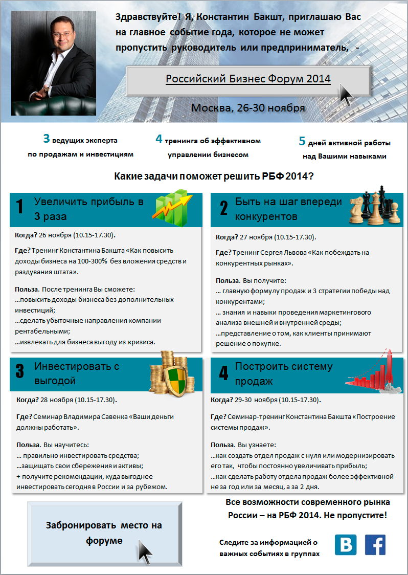 Российский Бизнес Форум 2014